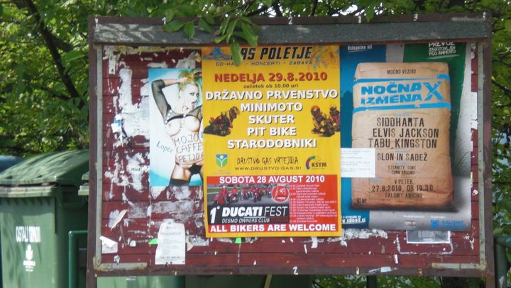 Belle cose, in Slovenia