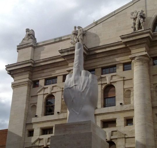 Cattelan e piazza affari. capisco.